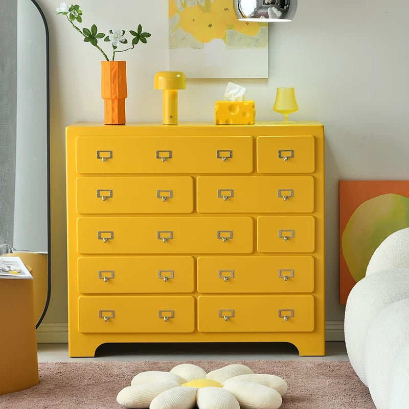 Aesthetic Pink Storage Cabinet