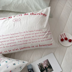 Pastel Aesthetic Cotton Pillowcase