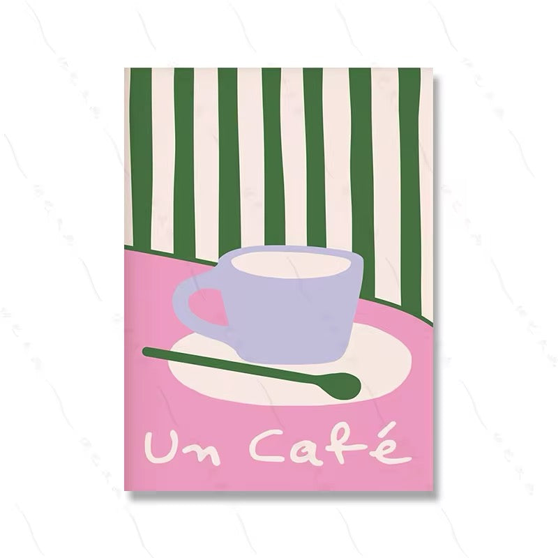 Colorful Food Poster