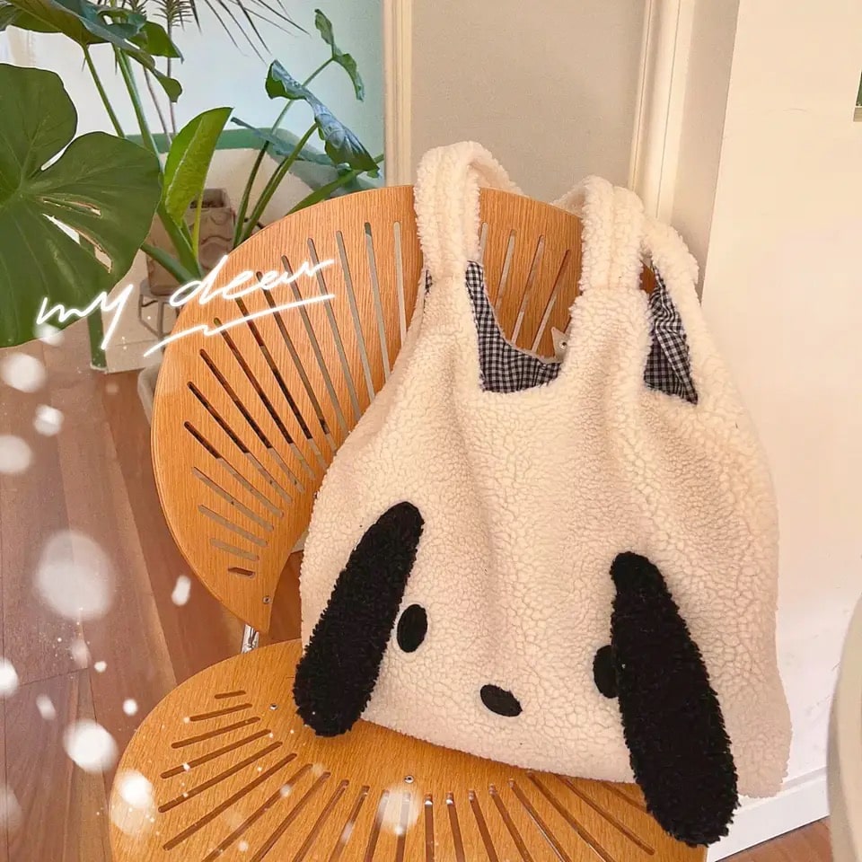 Plush Tote Bag