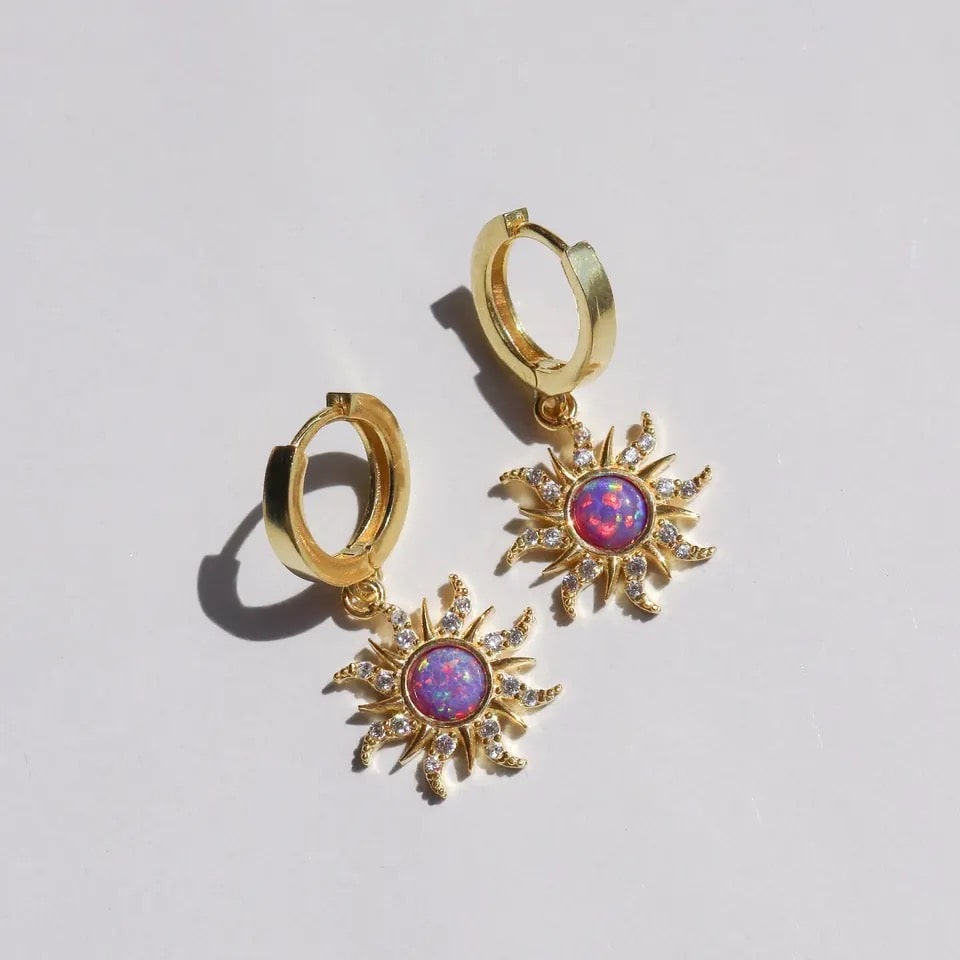 Opal Sun Jewelry Set