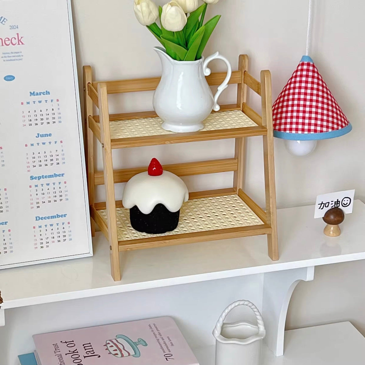 Wooden Vanity Shelf