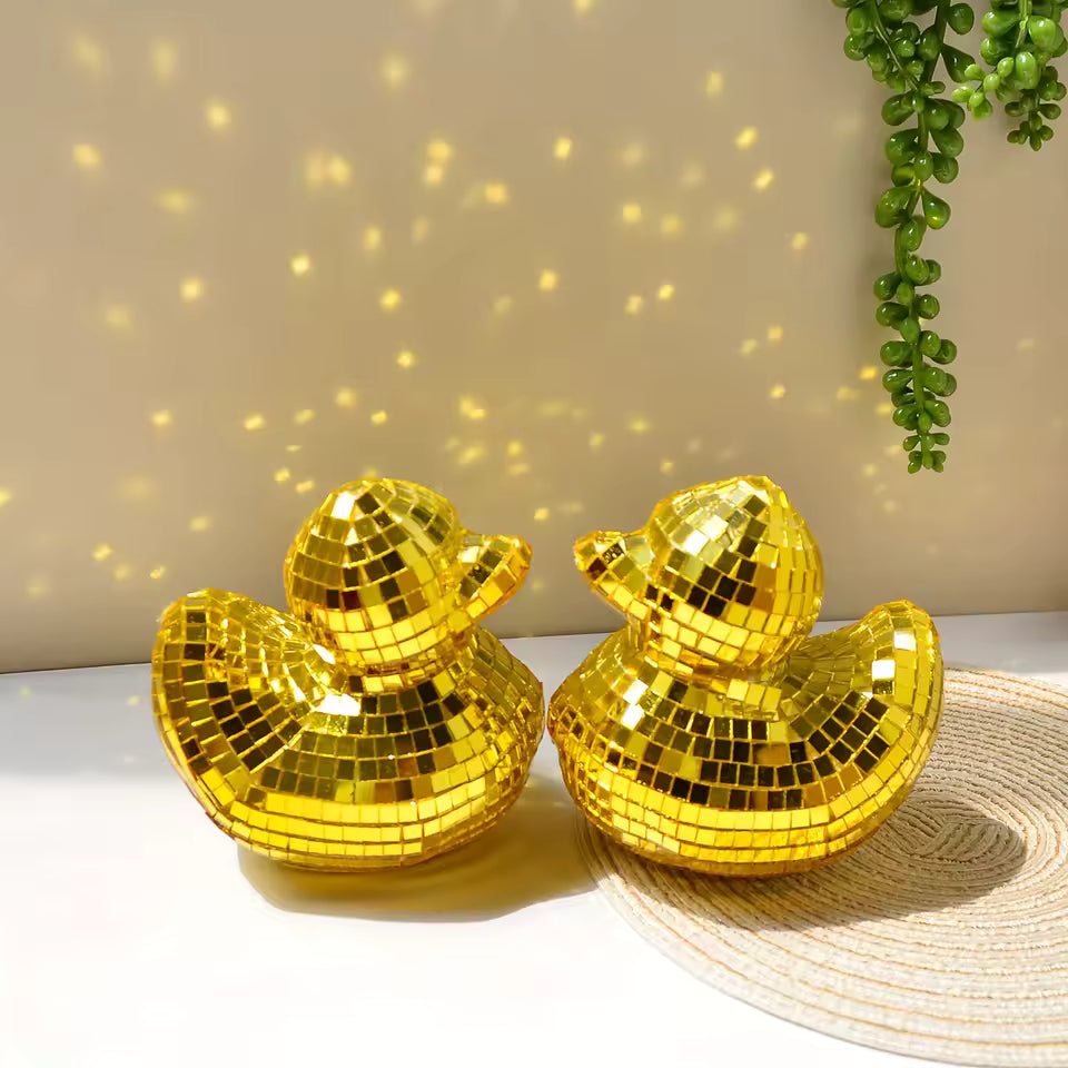 Disco Duck Mirror Ornament