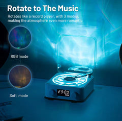 Mini Retro Vinyl Bluetooth Speaker