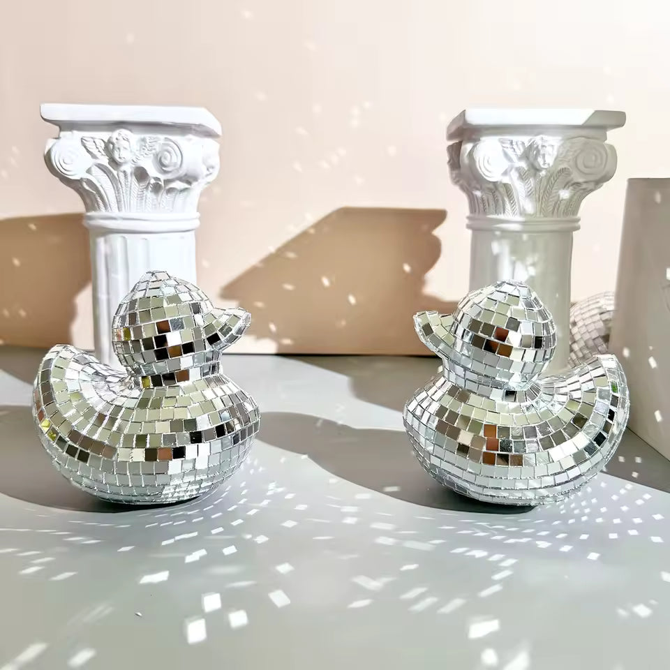 Disco Duck Mirror Ornament