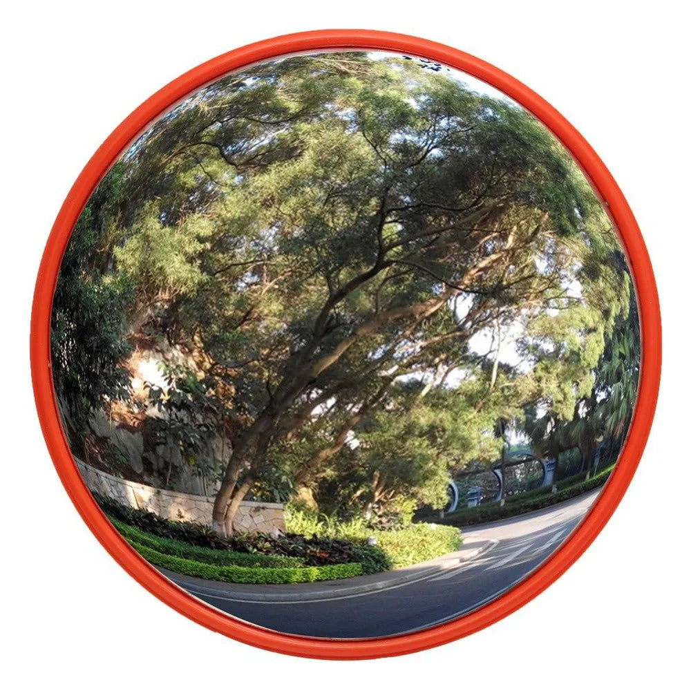 Wide-Angle Convex Wall Mirror