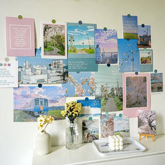 Retro Wall Postcard