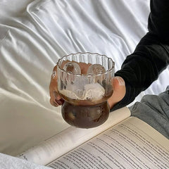 Wavy Glass Cup