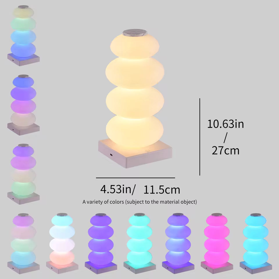 RGB Multicolor Bedside Lamp