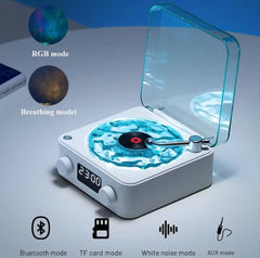 Mini Retro Vinyl Bluetooth Speaker
