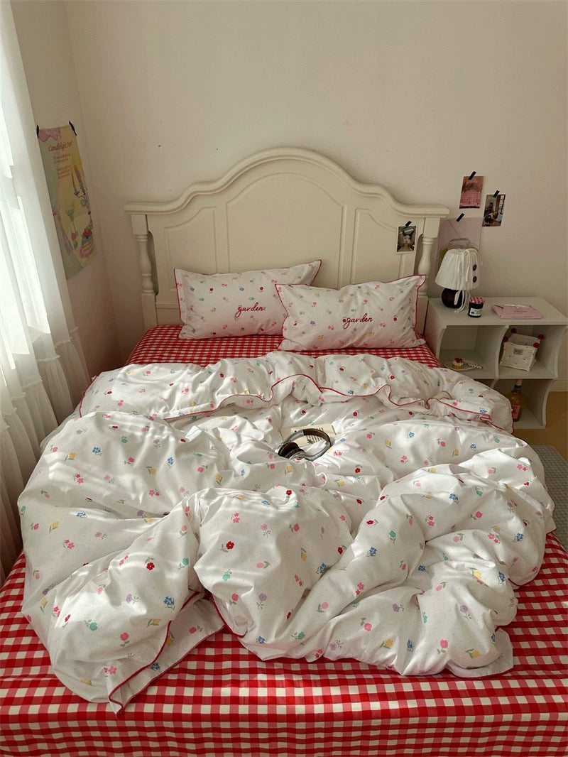 Coquette Garden Floral Bedding Set