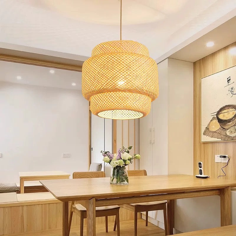 Eco Bamboo Pendant Light