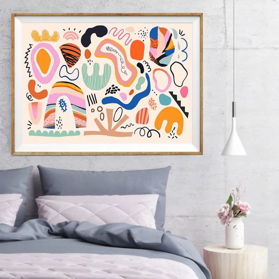 Scribble Art Poster