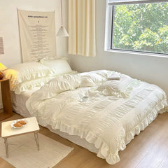 Chic Girl Lace Duvet Cover Set
