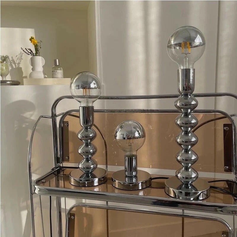 Silver Nordic Lamp
