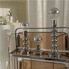 Silver Nordic Lamp