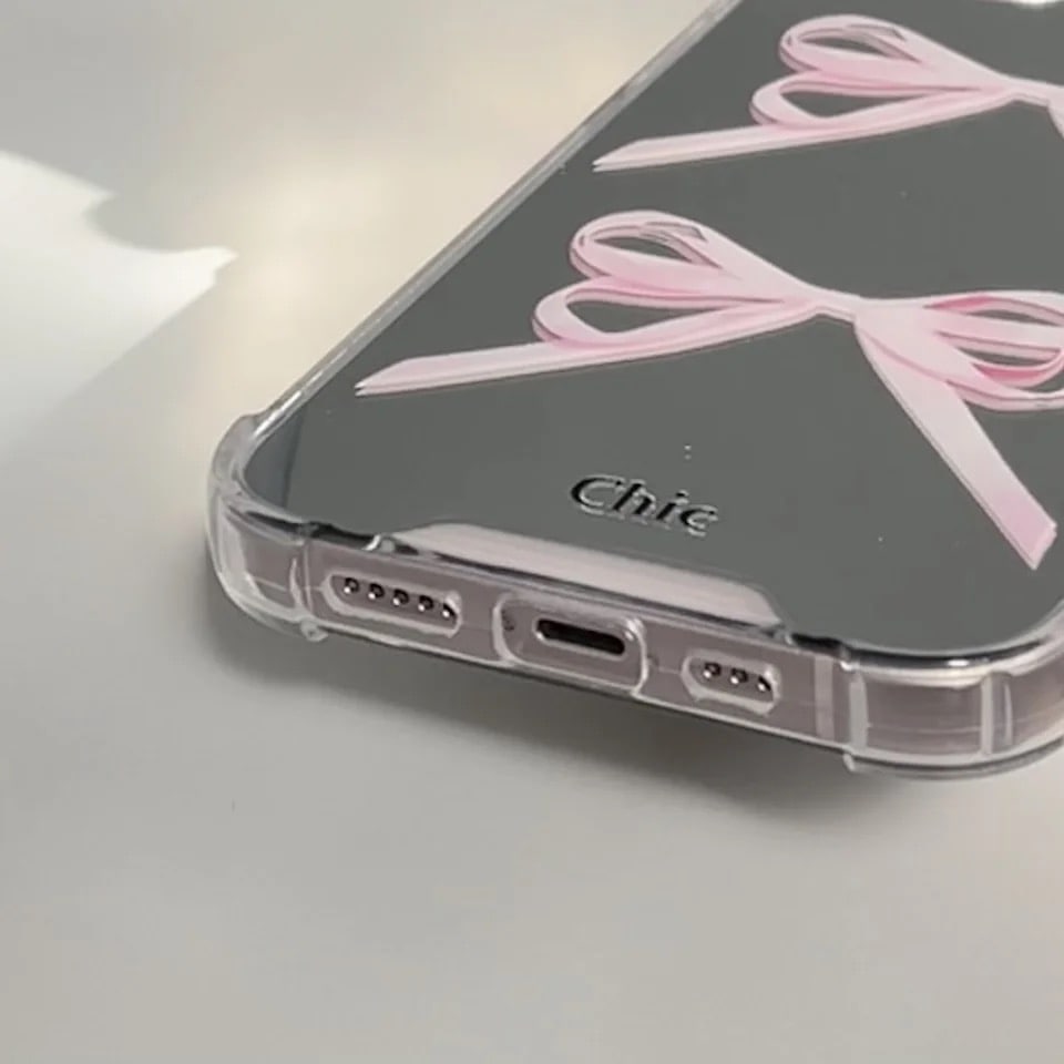 Pink Mirror iPhone Case