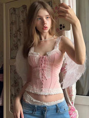 Coquette Crop Top