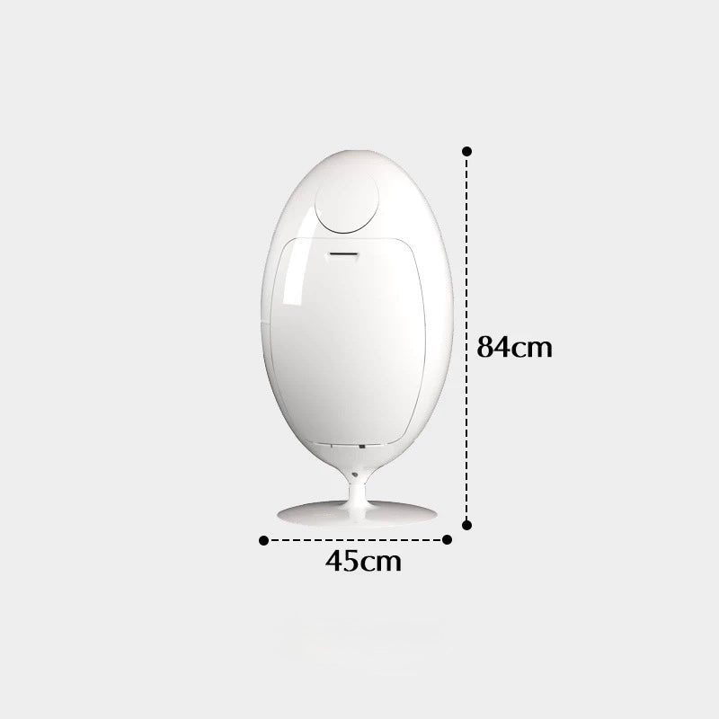 Dinosaur Egg Rotating Kitchen Trash Can
