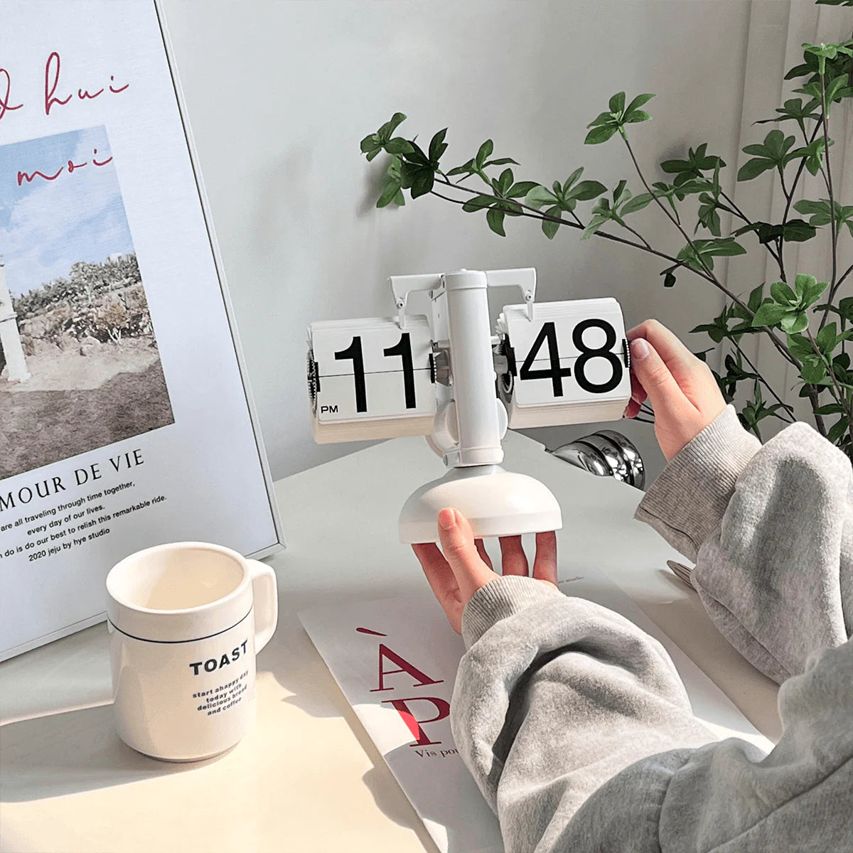 Retro Tabletop Flip Clock
