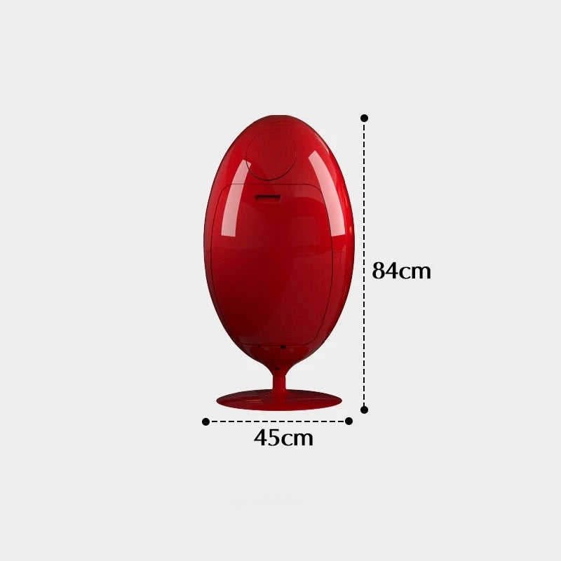 Dinosaur Egg Rotating Kitchen Trash Can