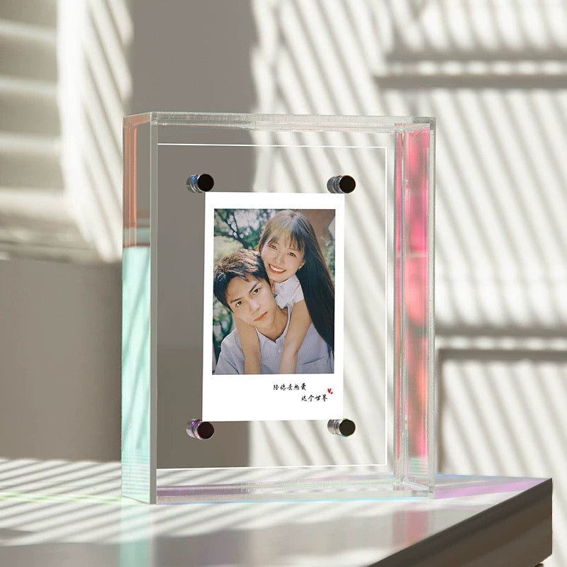 Transparent Acrylic Photo Frame