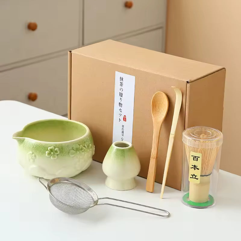 Japanese Matcha Tea Set 6-Piece