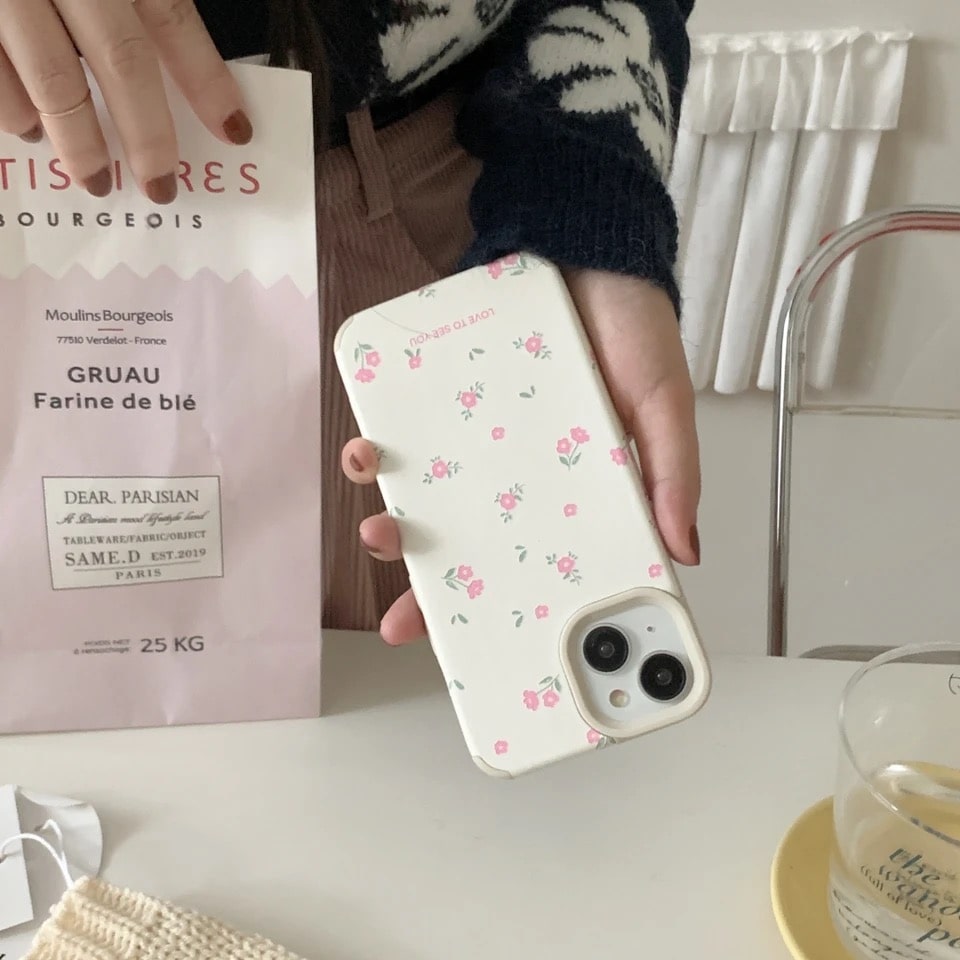 Flower Kawaii iPhone Case