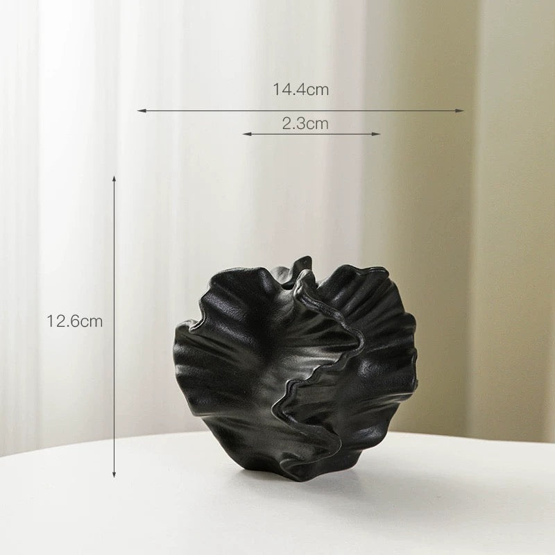 Minimalist Coral Ceramic Vase