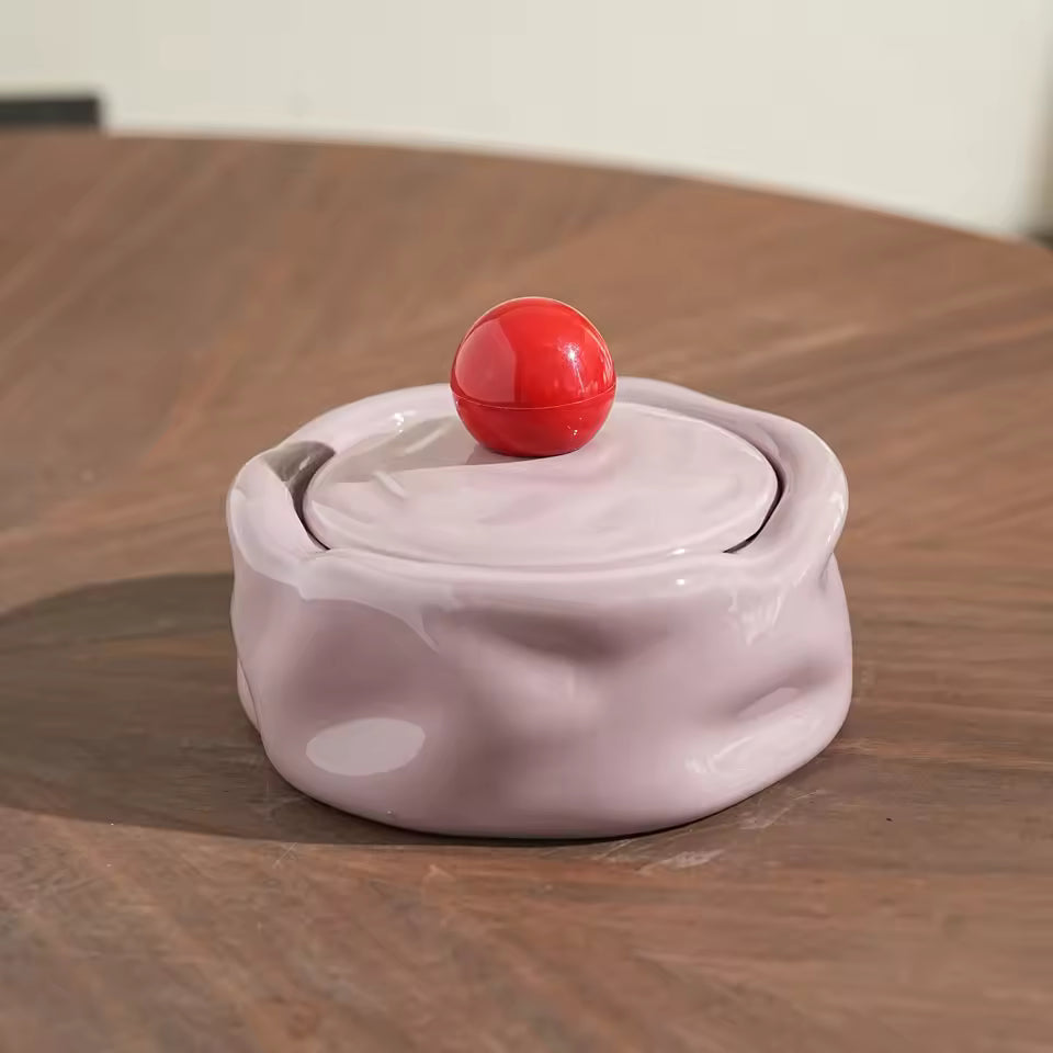 Colorful Funky Ceramic Ashtray