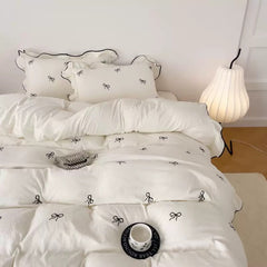 Coquette French Bow Bedding Set