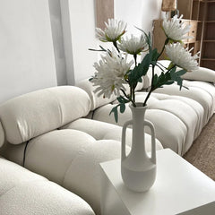 Milky White Vases