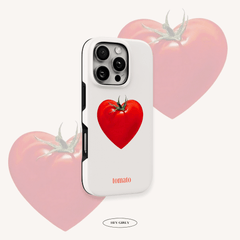 Tomato Heart iPhone Case