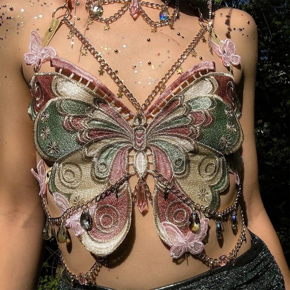 Fairycore Crop Top